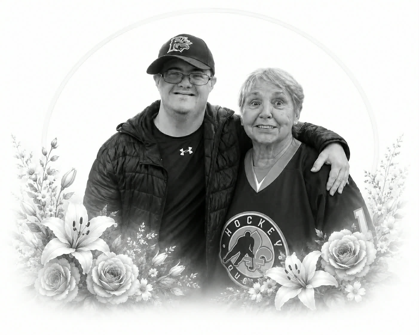 Tyler sharing a special moment with a beloved family member